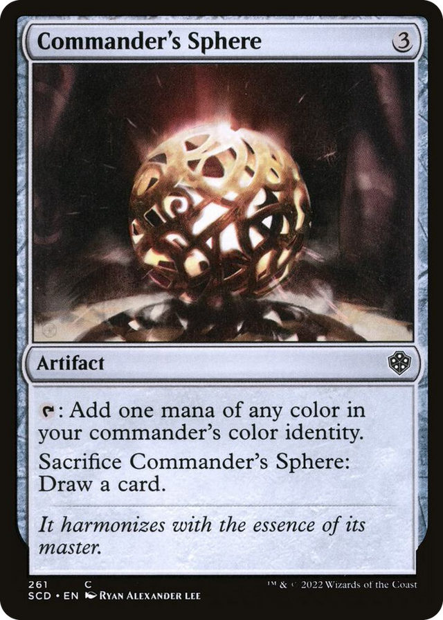 0261 Commander's Sphere C Starter Commander Decks