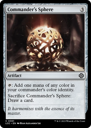 0301 Commander's Sphere C Commander: The Lost Caverns of Ixalan
