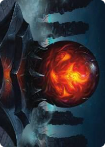 0075 Commander's Sphere Art Card S Art Series: Universes Beyond: The Lord of the Rings: Tales of Middle-earth