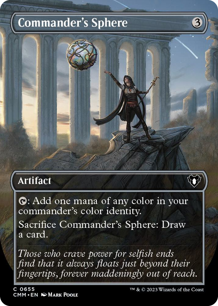 0655 Commander's Sphere (Borderless) C Commander Masters