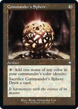 0135 Commander's Sphere (Retro Frame) C Commander: The Brothers' War