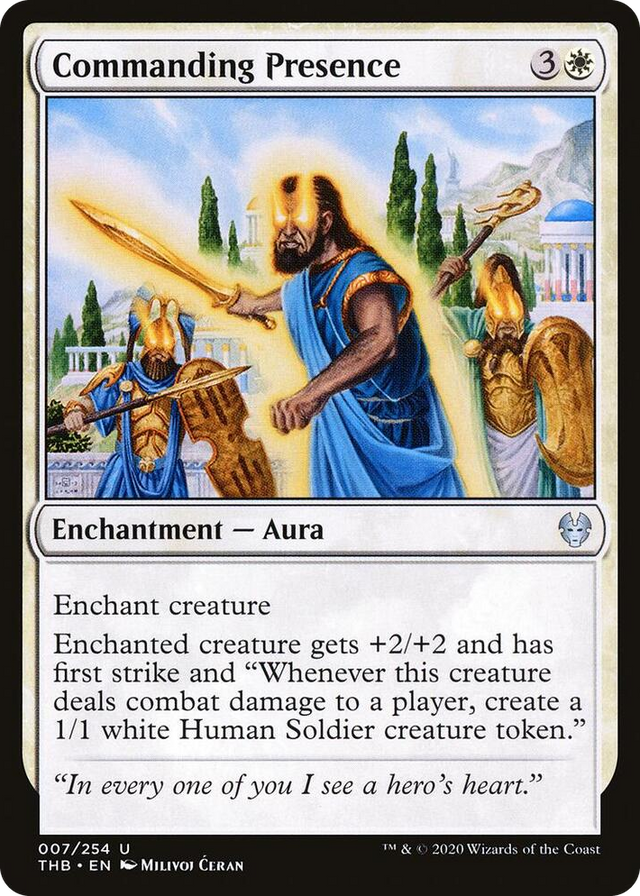 0007 Commanding Presence U Theros Beyond Death