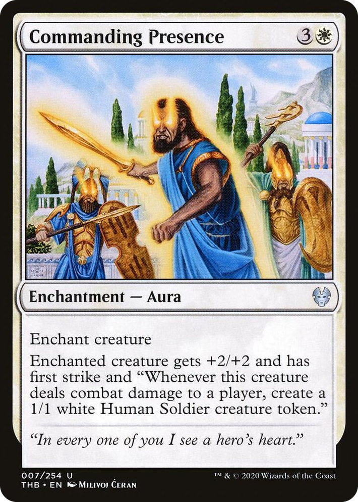 0007 Commanding Presence U Theros Beyond Death