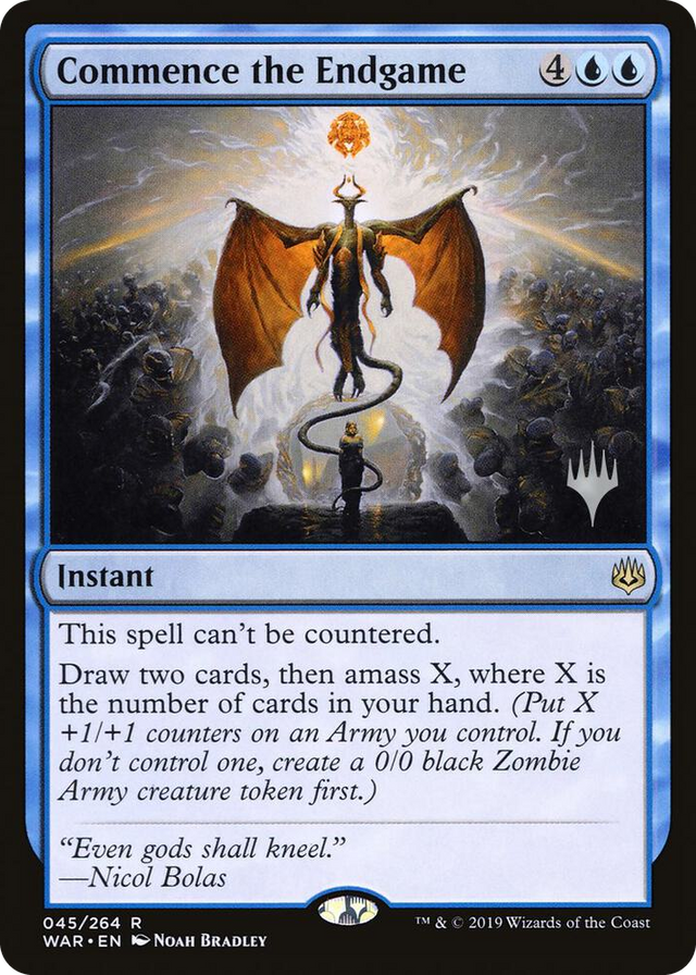 0045 Commence the Endgame R Promo Pack: Throne of Eldraine