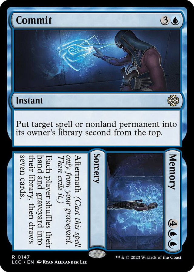 0147 Commit // Memory R Commander: The Lost Caverns of Ixalan