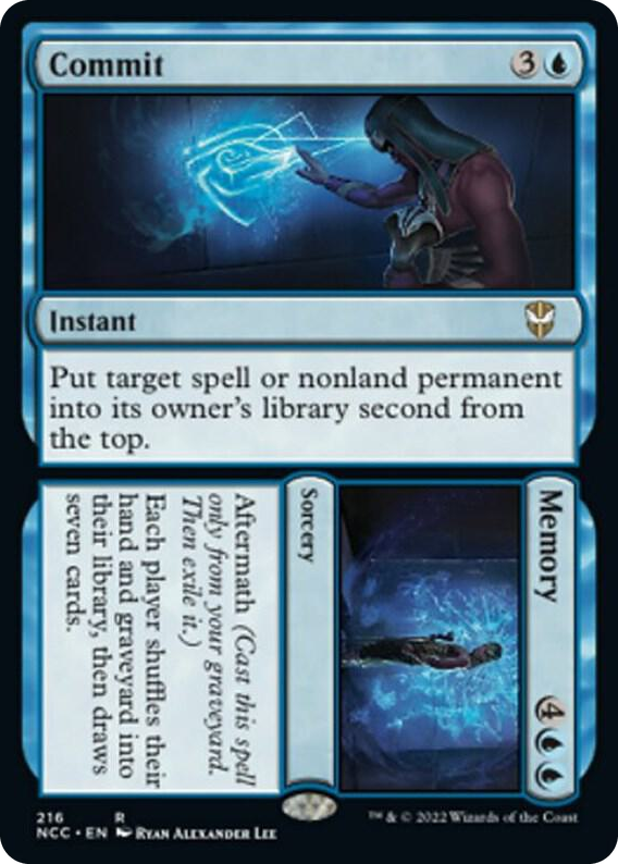 0216 Commit // Memory R Commander: Streets of New Capenna