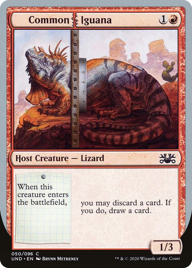 0050 Common Iguana C Unsanctioned