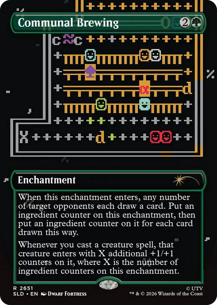 Communal Brewing #2651 R - Secret Lair Drop Series Pokemon card