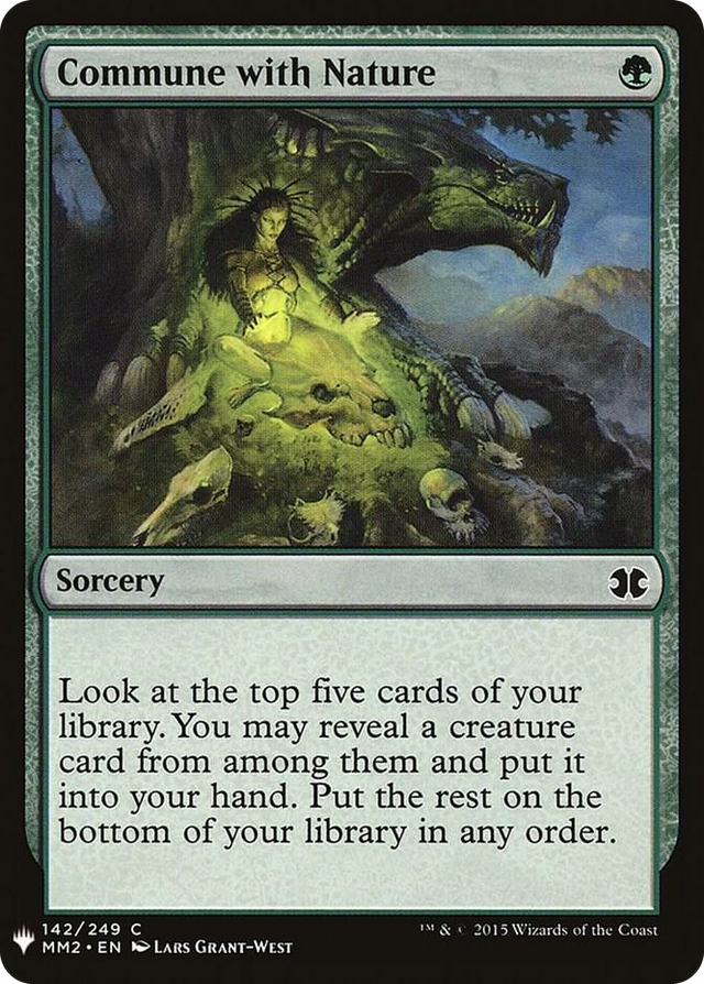 0142 Commune with Nature C The List Reprints