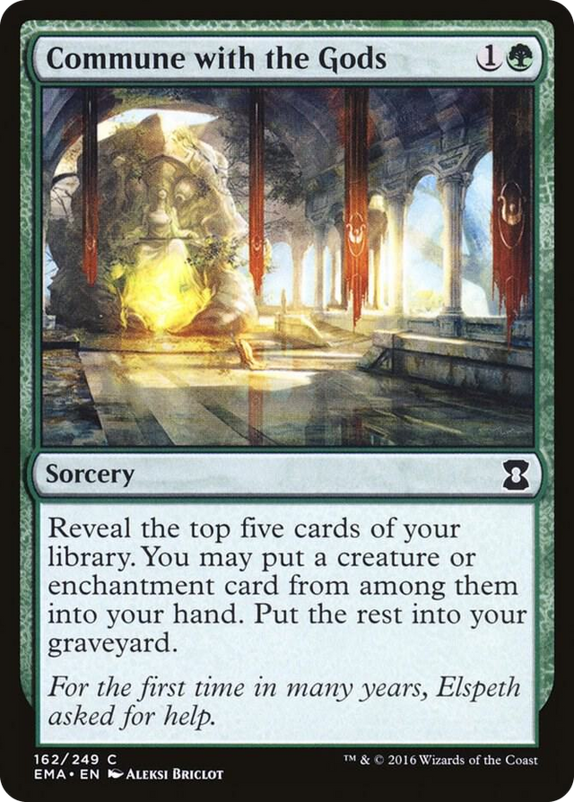 0162 Commune with the Gods C Eternal Masters