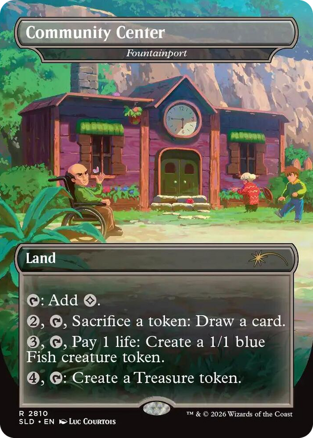 2810 Community Center - Fountainport R Secret Lair Drop Series