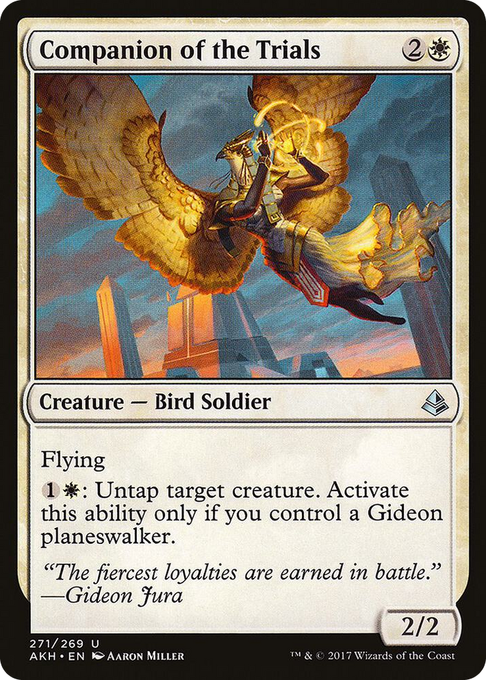 Companion of the Trials #271 U - Amonkhet Pokemon card