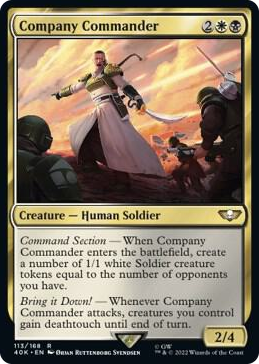 0113 Company Commander R Universes Beyond: Warhammer 40,000