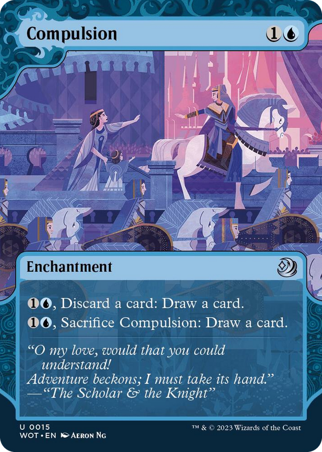 0015 Compulsion U Wilds of Eldraine: Enchanting Tales