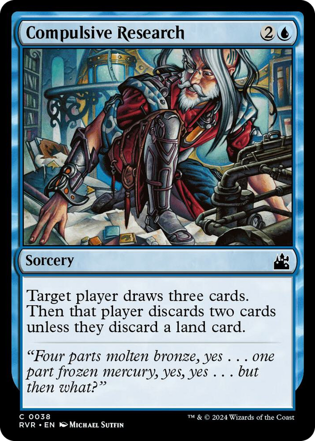 0038 Compulsive Research C Ravnica Remastered