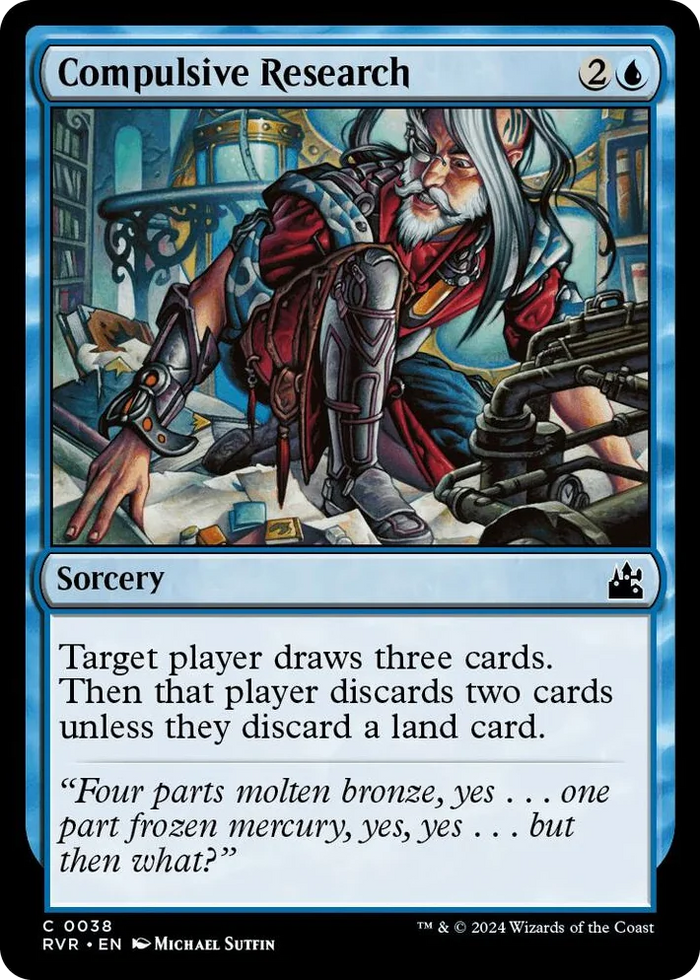 0038 Compulsive Research C Ravnica Remastered