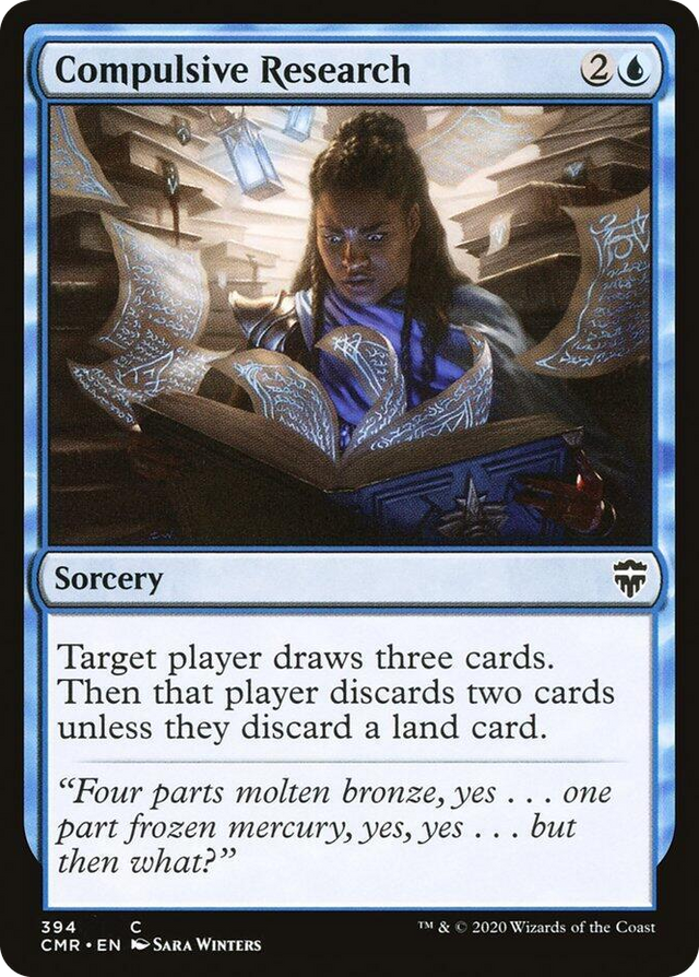 0394 Compulsive Research C Commander Legends