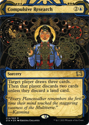 0014 Compulsive Research (Foil Etched) R Strixhaven: Mystical Archive