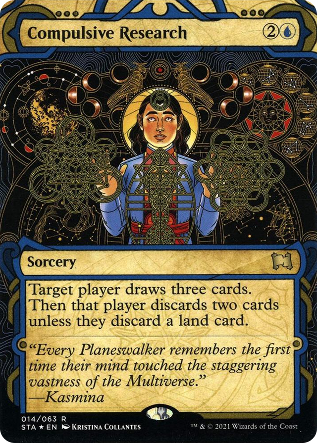0014 Compulsive Research (Foil Etched) R Strixhaven: Mystical Archive