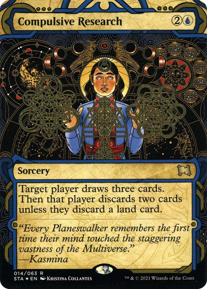 0014 Compulsive Research (Foil Etched) R Strixhaven: Mystical Archive