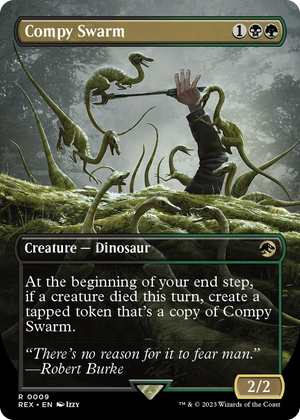 0009 Compy Swarm (Borderless) R Universes Beyond: Jurassic World Collection