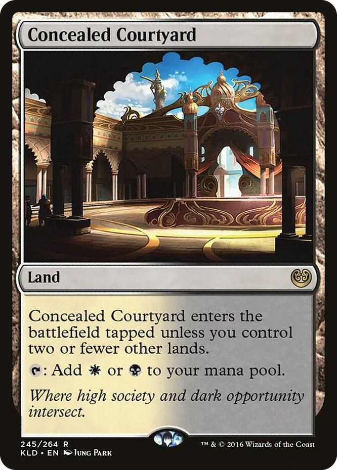 Concealed Courtyard #245 R - Kaladesh Pokemon card