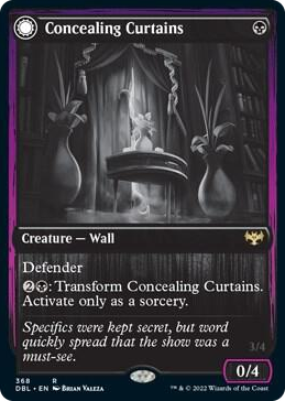 0368 Concealing Curtains R Innistrad: Double Feature