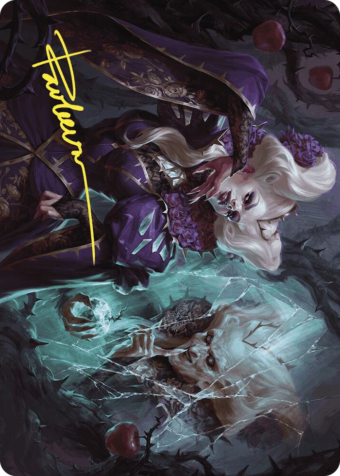 Conceited Witch Art Card (Gold-Stamped Signature) #11 S - Art Series: Wilds of Eldraine Pokemon card
