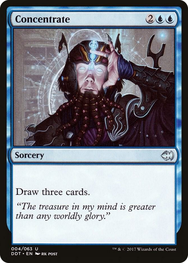 0004 Concentrate U Duel Decks: Merfolk vs. Goblins