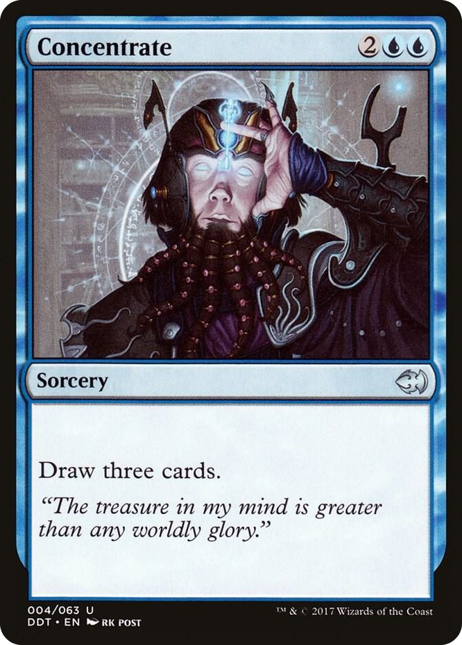 0004 Concentrate U Duel Decks: Merfolk vs. Goblins