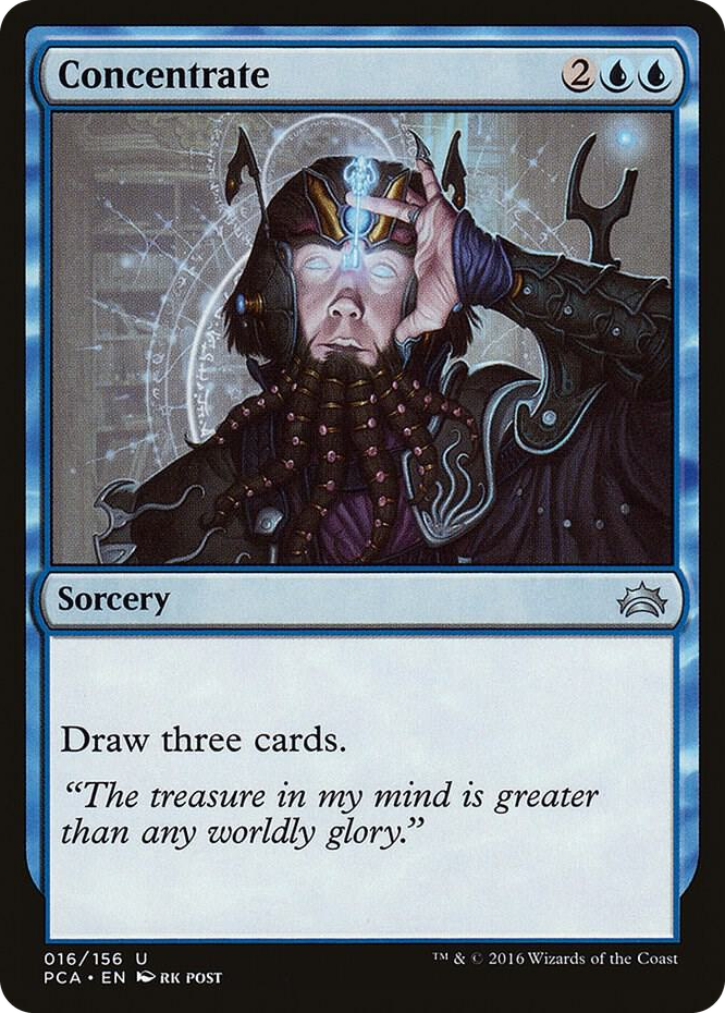 Concentrate #16 U - Planechase Anthology Pokemon card