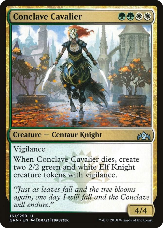 0161 Conclave Cavalier U Guilds of Ravnica