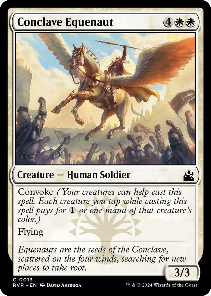 Conclave Equenaut #13 C - Ravnica Remastered Pokemon card