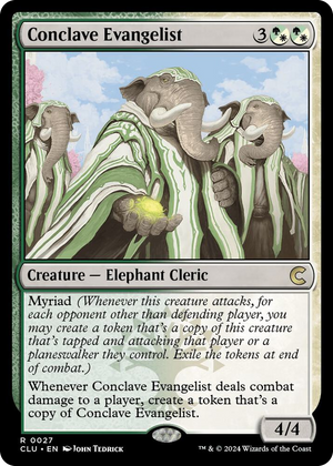 0027 Conclave Evangelist R Ravnica: Clue Edition