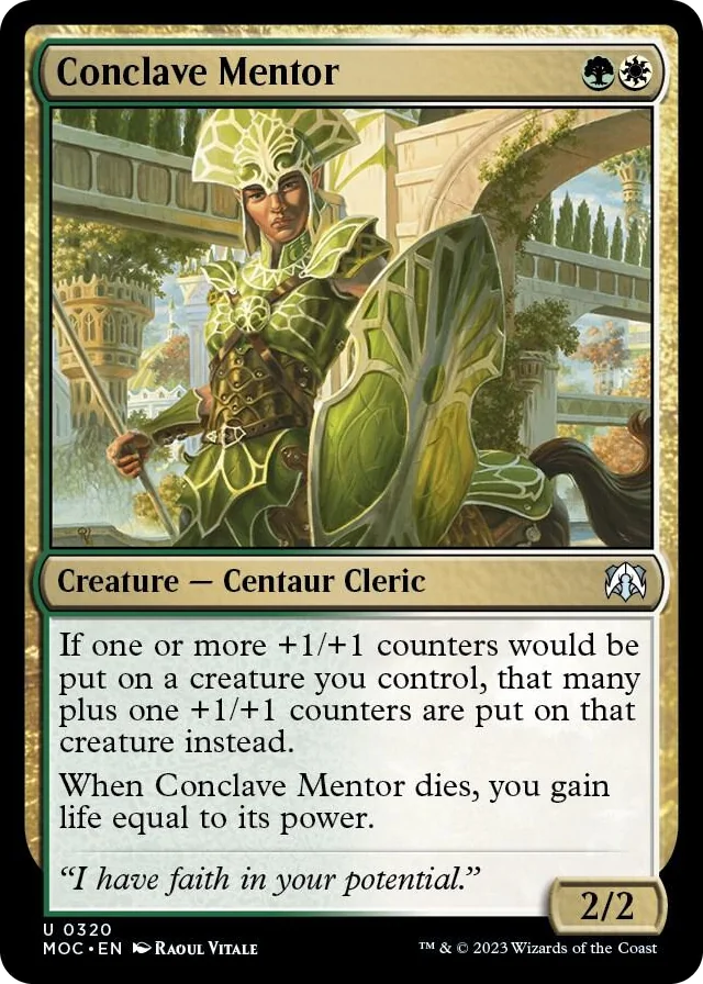 0320 Conclave Mentor U Commander: March of the Machine