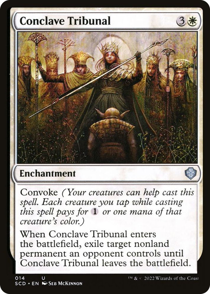 0014 Conclave Tribunal U Starter Commander Decks