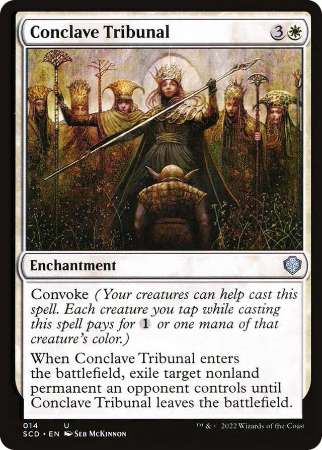 0014 Conclave Tribunal U Starter Commander Decks