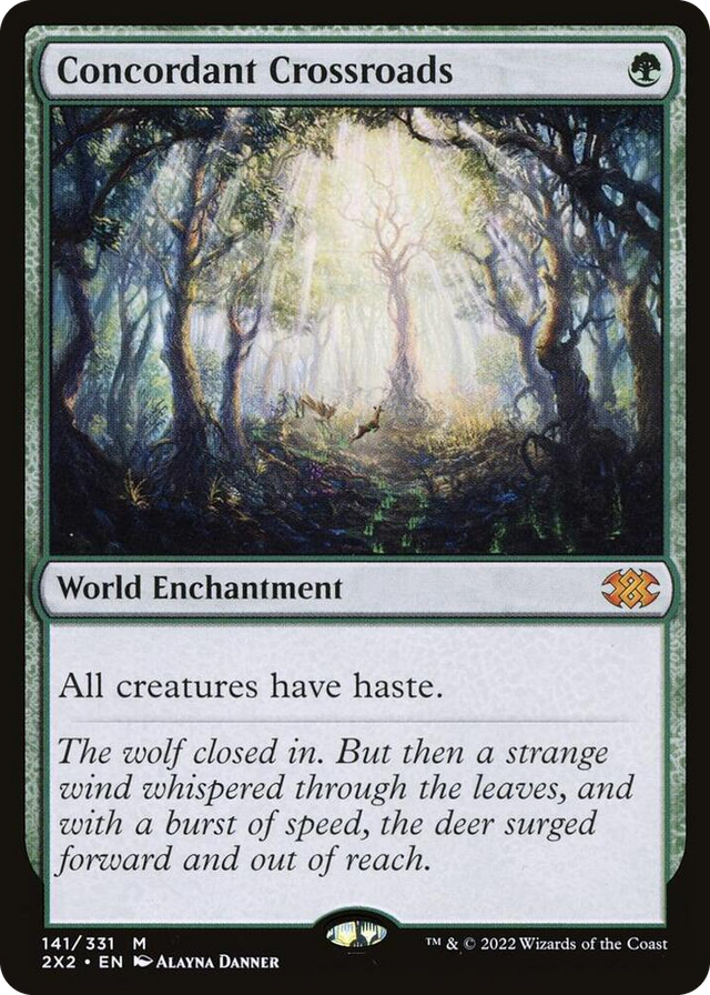 0141 Concordant Crossroads M Double Masters 2022