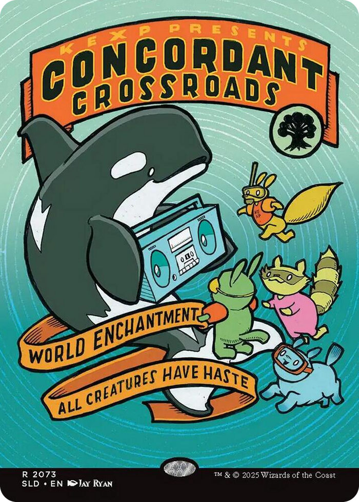 Concordant Crossroads (2073) #2073 R - Secret Lair Drop Series Pokemon card