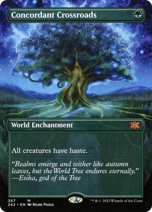0367 Concordant Crossroads (Borderless) M Double Masters 2022