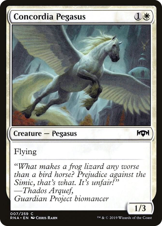 0007 Concordia Pegasus C Ravnica Allegiance