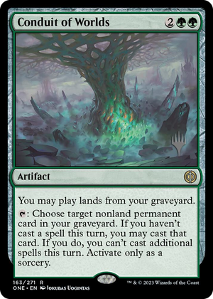 0163 Conduit of Worlds R Promo Pack: Phyrexia: All Will Be One