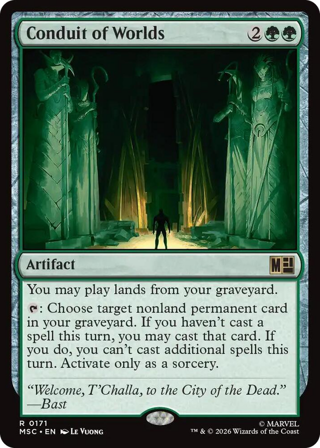 0171 Conduit of Worlds R Commander: Marvel Super Heroes