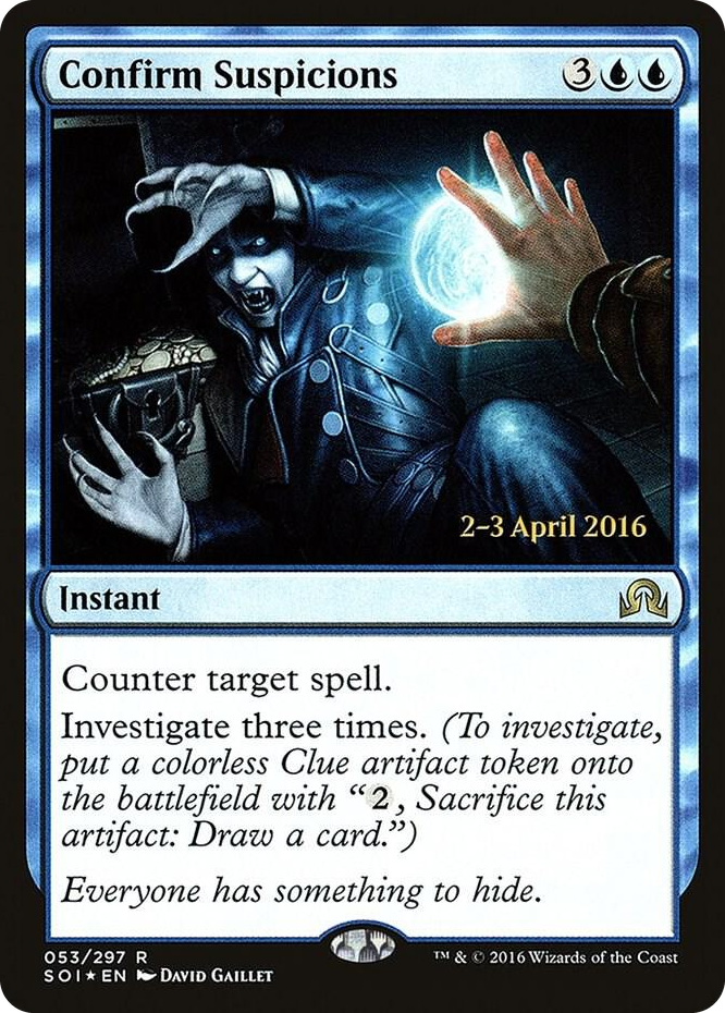 Confirm Suspicions #53 R - Prerelease Cards Pokemon card