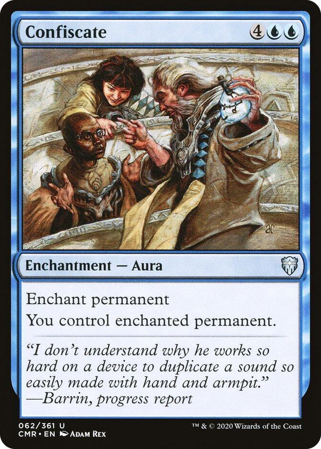 0062 Confiscate U Commander Legends