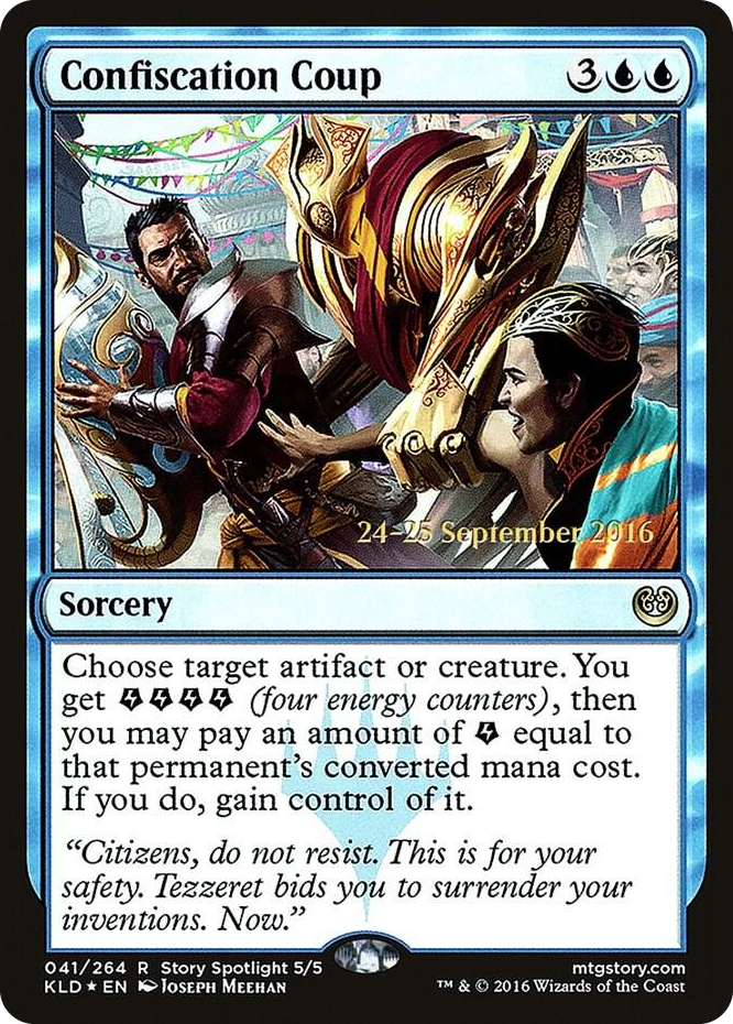 0041 Confiscation Coup R Prerelease Cards