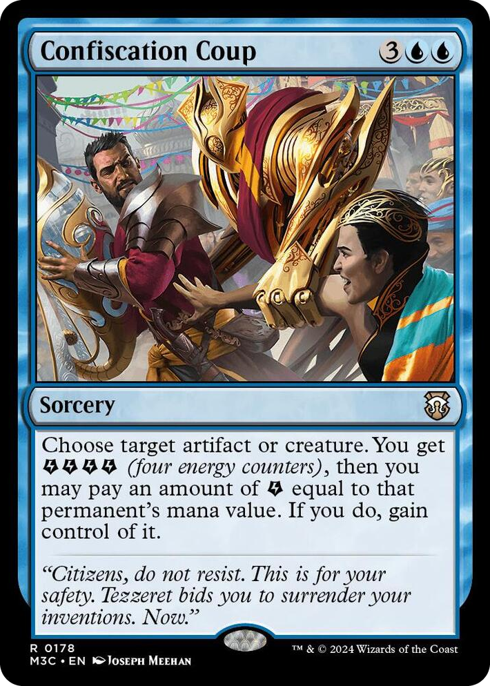 0178 Confiscation Coup R Commander: Modern Horizons 3