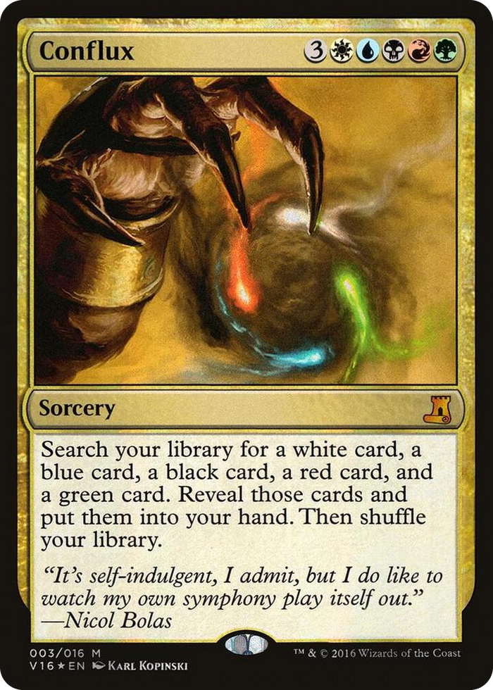 Conflux #3 M - From the Vault: Lore Pokemon card