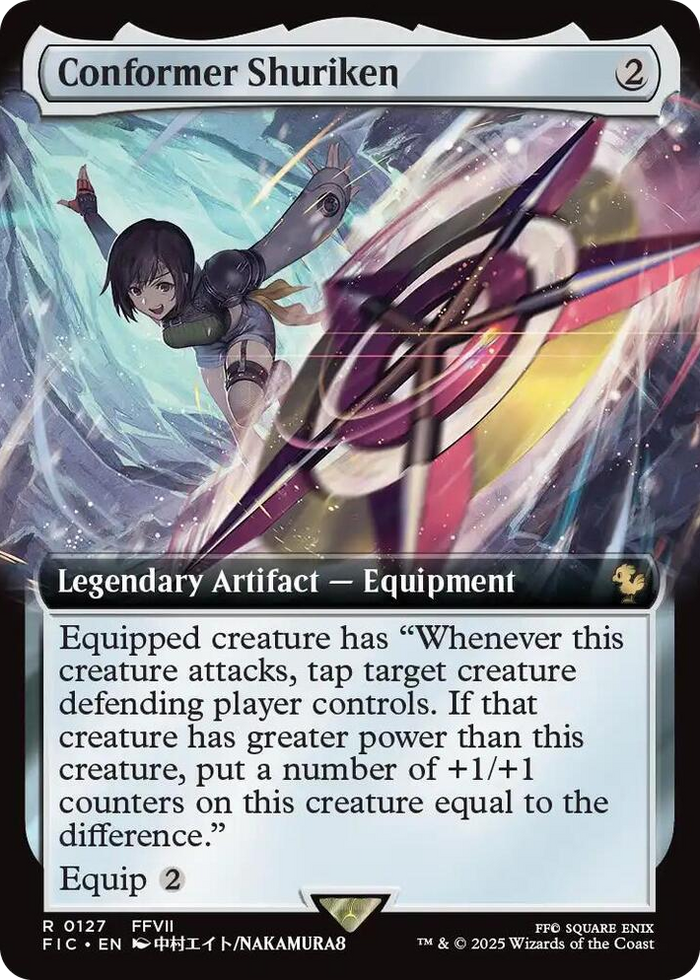 Conformer Shuriken (Extended Art) #127 R - Commander: FINAL FANTASY Pokemon card