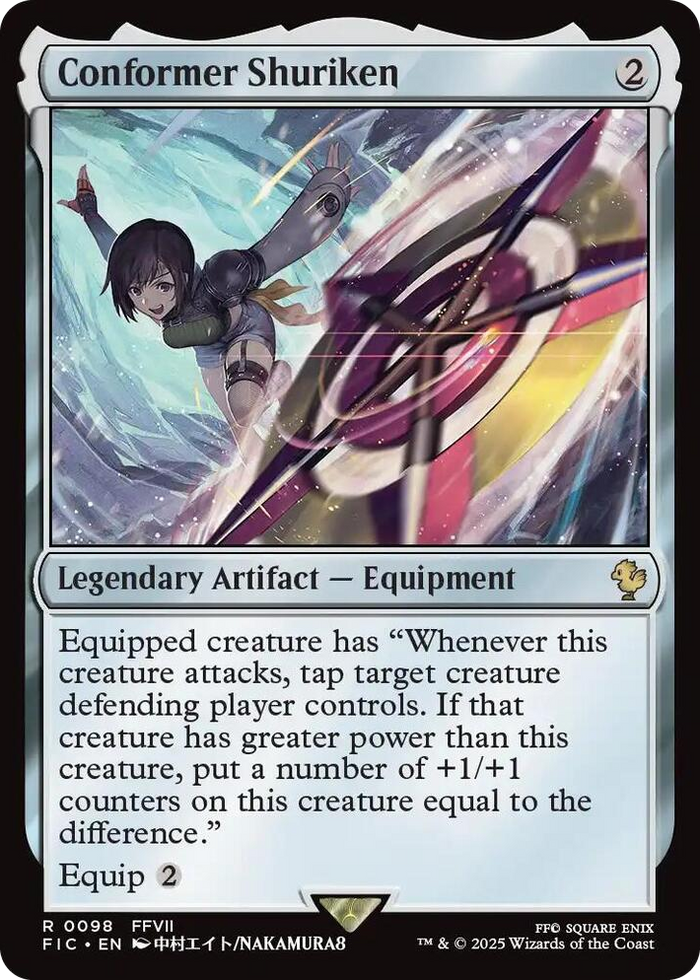 Conformer Shuriken (Surge Foil) #98 R - Commander: FINAL FANTASY Pokemon card